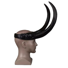 Loki Black Helmet Headband Mask Cosplay Masquerade Party Halloween Costume Props