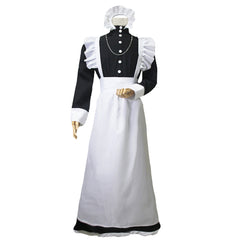 Male Adult Maid Dress Femboy Clothing Cosplay Costume Outfits Halloween Carnival Suit