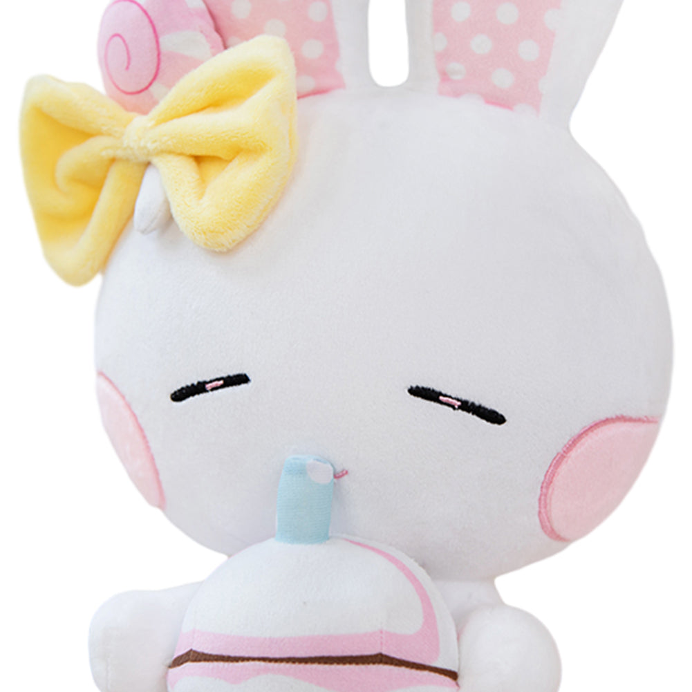 Milk Tea Rabbit Cosplay Plush Toys Doll Soft Stuffed Dolls Mascot Birthday Xmas Gift