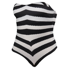 Movie Barbie Kids Children Cosplay Two Piece Striped Swimsuit with Sheer Kimono Cardigan Cover Up