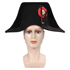 Napoleon France Captain Hat Cosplay Hat Cap Halloween Carnival Costume Accessories Gifts