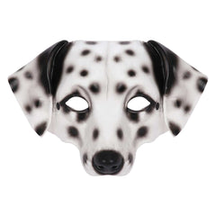 One Hundred and One Dalmatians Cruella 101 Spotted Dog Cosplay Latex Masks Helmet Masquerade Halloween Party Costume Props