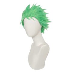 One Piece Roronoa Zoro Cosplay Wig Heat Resistant Synthetic Hair Carnival Halloween Party Props Costume Accessories