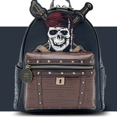 Pirates of the Caribbean Captain Jack Schoolbag Travel Backpack Shoulder Bag Unisex Messenger Bag