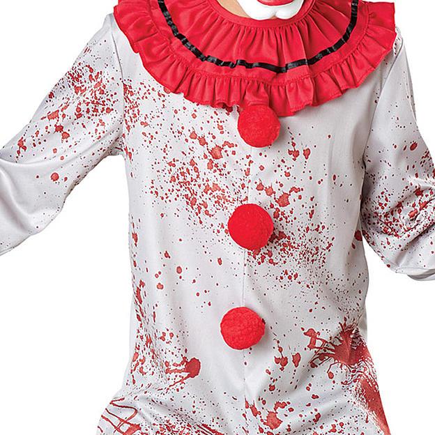 Halloween Boys Bloody Circus Costume Scary Clown Cosplay Costume - INSWEAR