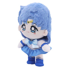 Sailor Moon Mizuno Ami Sailor Mercury Cosplay Plush Toys Cartoon Soft Stuffed Dolls Mascot Birthday Xmas Gift