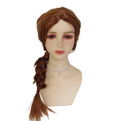 Shrek Fiona Princess Cosplay Wig Heat Resistant Synthetic Hair Carnival Halloween Party Props Accessories