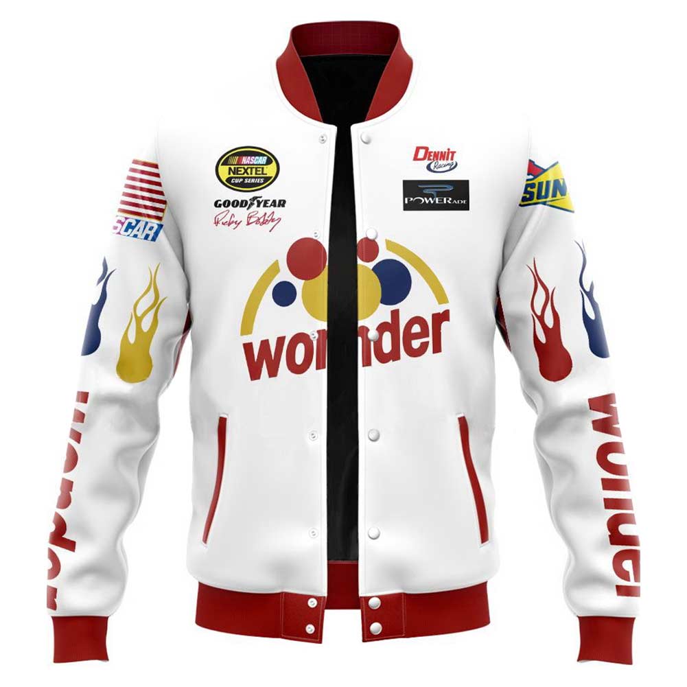 Talladega Nights Ricky Bobby Printed Jacket Outfits Halloween Carnival Suit Cosplay Costume
