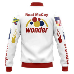 Talladega Nights Ricky Bobby Printed Jacket Outfits Halloween Carnival Suit Cosplay Costume
