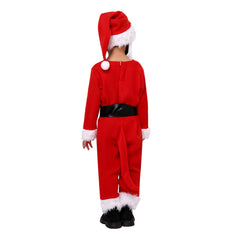 The Nightmare Before Christmas Jack Skellington Kids Children Cosplay Outfits Christmas Carnival Suit