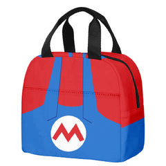 The Super Mario Bros. Movie Mario Characters Lunch Bag  Bento Pack Aluminum Foil Rice Bag Meal Pack Canvas Foil Lunch Box Student Bento Handbag