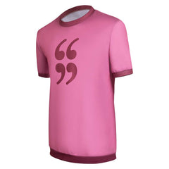 TV Scott Pilgrim Takes Off 2023 Scott Pilgrim Adult Cosplay Casual Street Pink T-shirt
