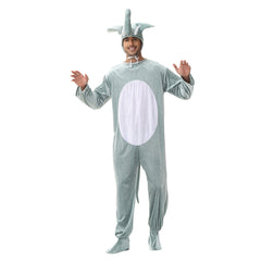 Unisex Elephant Adult Cosplay Jumpsuit Costume Outfits Halloween Carnival Suit