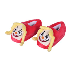 Welcome Home Julie Joyful 30*40 CM Cosplay Plush Slippers Shoes Halloween Costumes Accessory