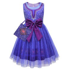 Wish Asha Princess Kids Girls Cosplay Costume Dress Outfits Halloween Carnival Suit