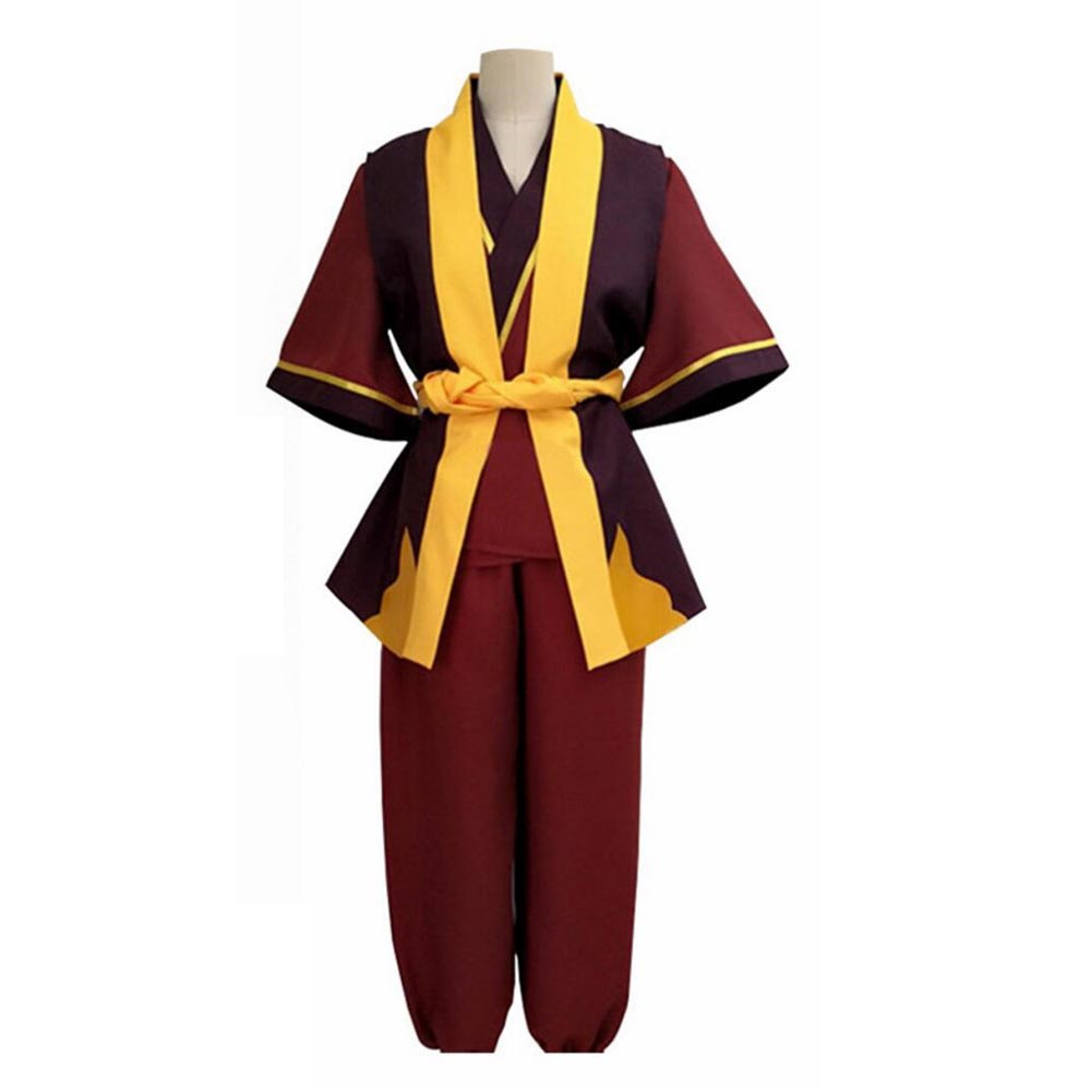 Zuko OZAI's Son Prince of the Fire Nation Adult Cosplay Costume Outfits Halloween Carnival Suit